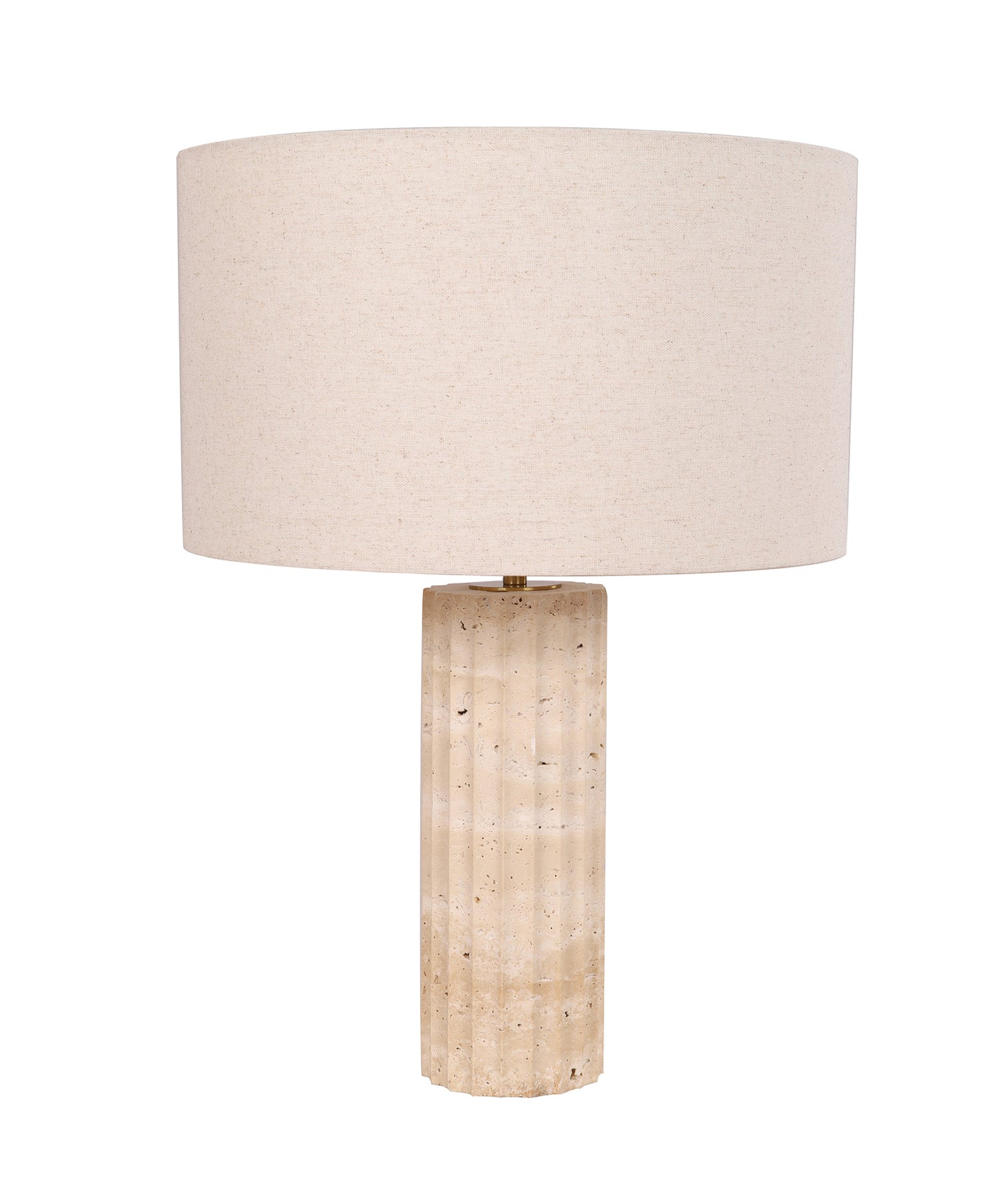 Sagitta Large Oblong Table Lamp Beige & Cream - SAGITTA-T3