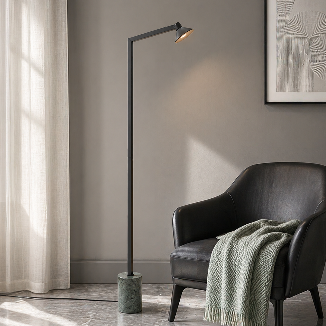 Satrom LED Floor Lamp 6W 3000K Black & Green - SATROM FL-BKGN