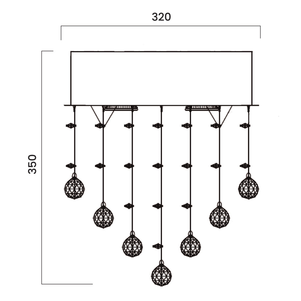 Buy Flush Mount Lights Australia Savina 4 Light 320mm Flush Mount Chrome & Clear - SAVINA CTC32-CH