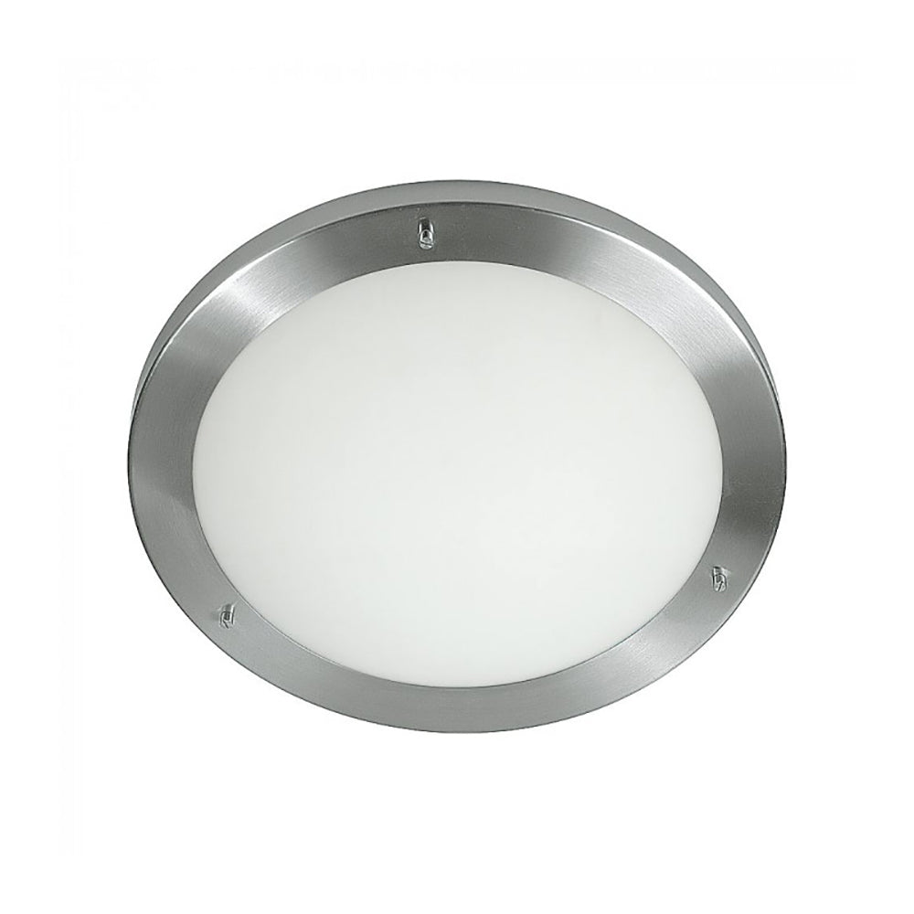 Buy Outdoor Close To Ceiling Lights Australia Round Outdoor Close To Ceiling 2 Lights Silver / Grey - SB1650