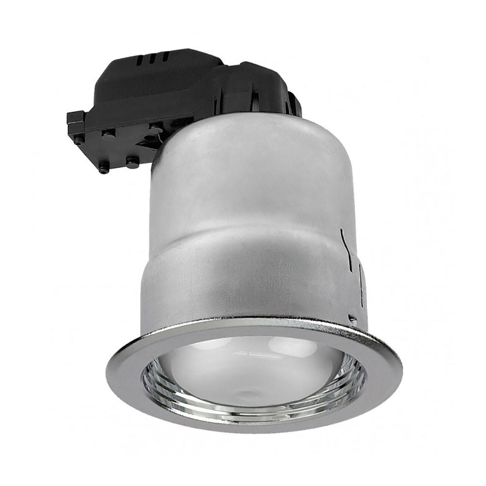 Buy Recessed Downlights Australia Closed Recessed Downlight Satin Chrome - SD100-SC