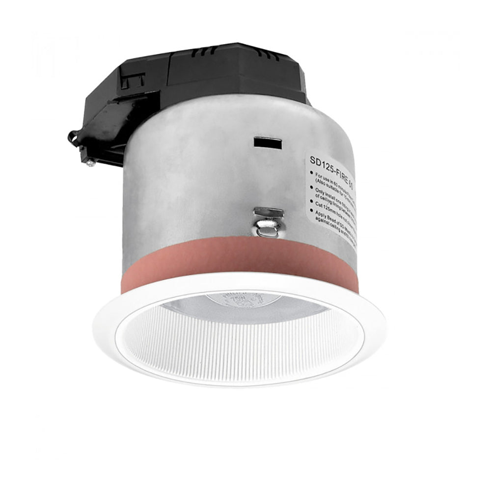 Recessed Downlight White - SD125-FIRE60