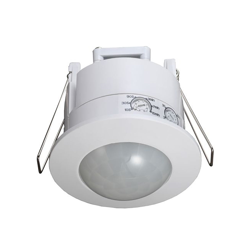 Buy Motion Sensors Australia SENS Infrared Motion Sensor Recessed Round White IP20 - SENS003