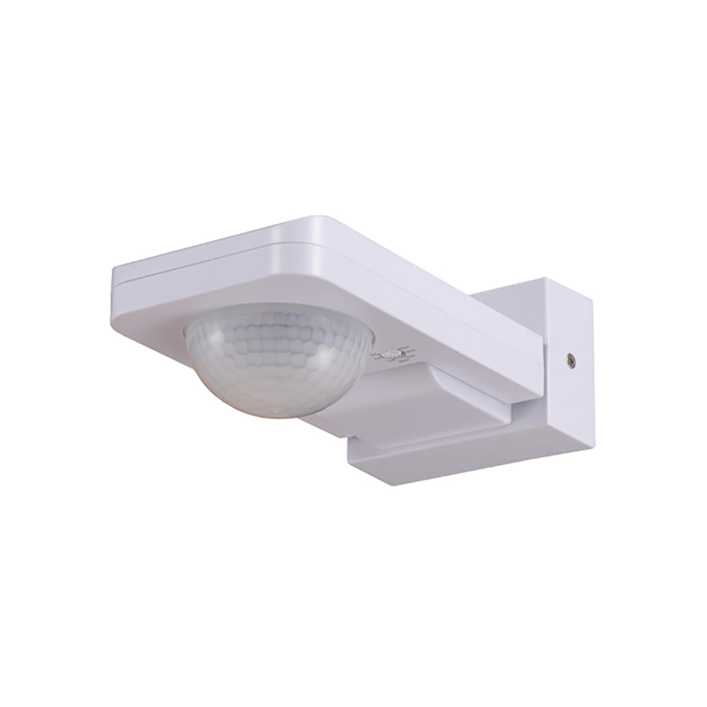 SENS Adjustable Infrared PIR Surface Mounted Sensor White IP65 - SENS009