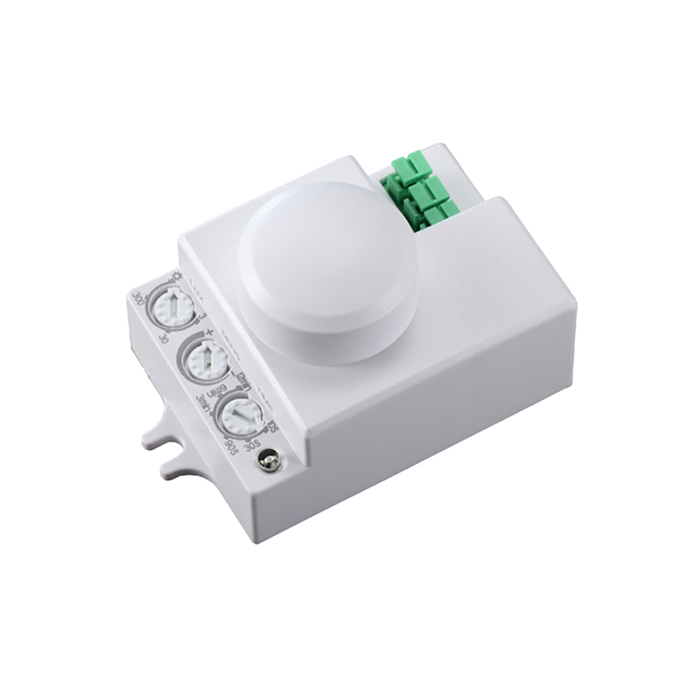 Buy Motion Sensors Australia SENS Inline 360° Microwave Motion Sensor IP20 White - SENS011