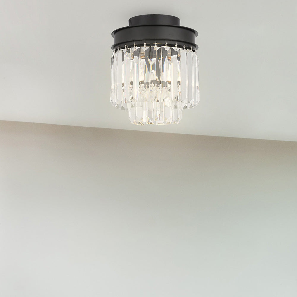 Buy DIY Batten Fix Lights Australia Serene DIY Batten Fix Light Black Metal - SERENE BF20-BK