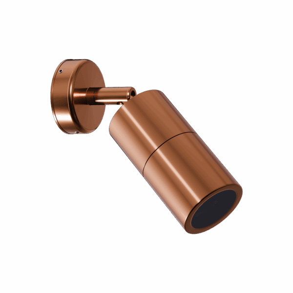 Shadow Adjustable Exterior Spotlight 12V 6W Tri Colour Copper - 10909