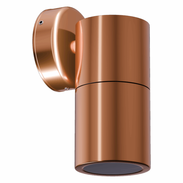 Shadow Exterior Wall Light 12V 6W Tri Colour Copper - 10893
