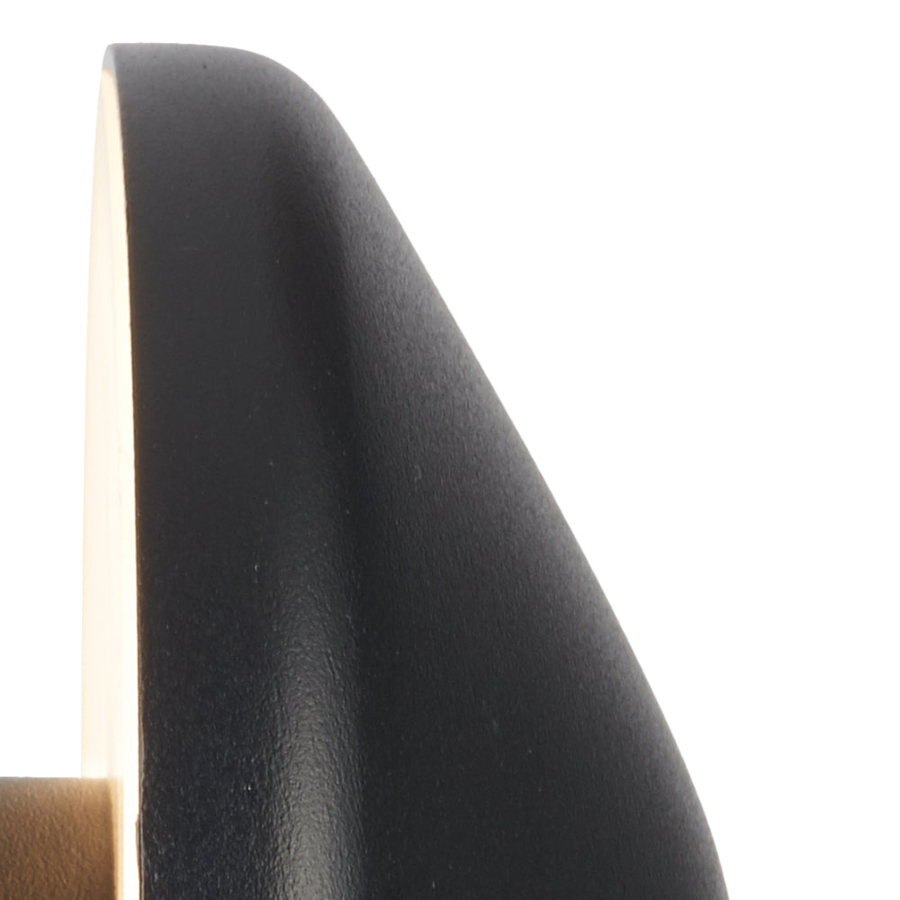 Shea LED Wall Light 3W 3000K Black - SHEA EX3-BK324