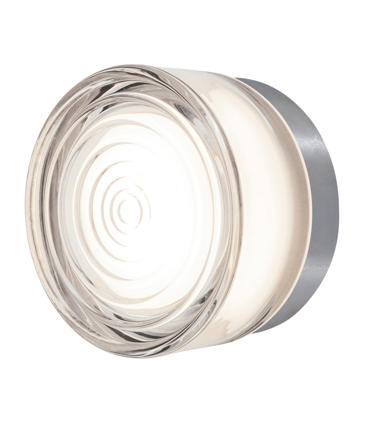 Loop LED Exterior Ceiling Wall Light 5W Tri-Color Chrome - SI A/LOOP/FUSION/CHROME