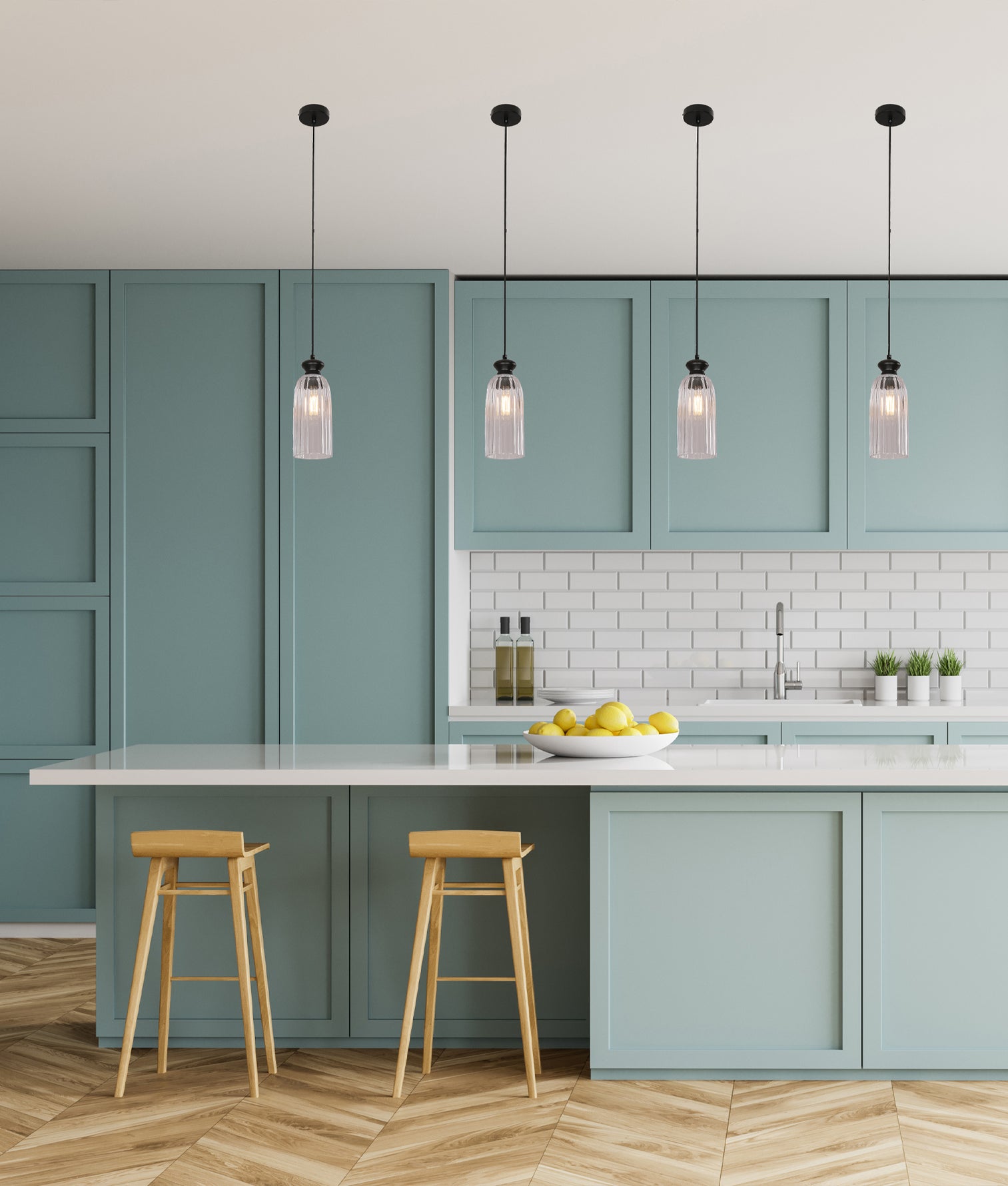 Sino Ellipse Pendant Light Black - SINO1