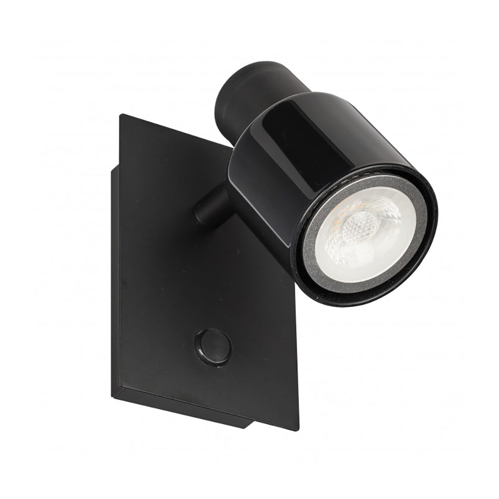 Buy Bedside Reading Lights Australia Kade Bedside Reading Light Black Metal - SK-B1-BL