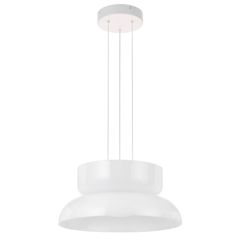 Skapa LED Pendant AB Light 20W 3000K Opal White and Glass - SKAPA PE AB-OP
