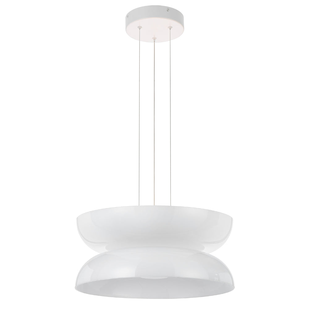 Skapa LED Pendant BB Light 20W 3000K Opal White & Gloss - SKAPA PE BB-OP
