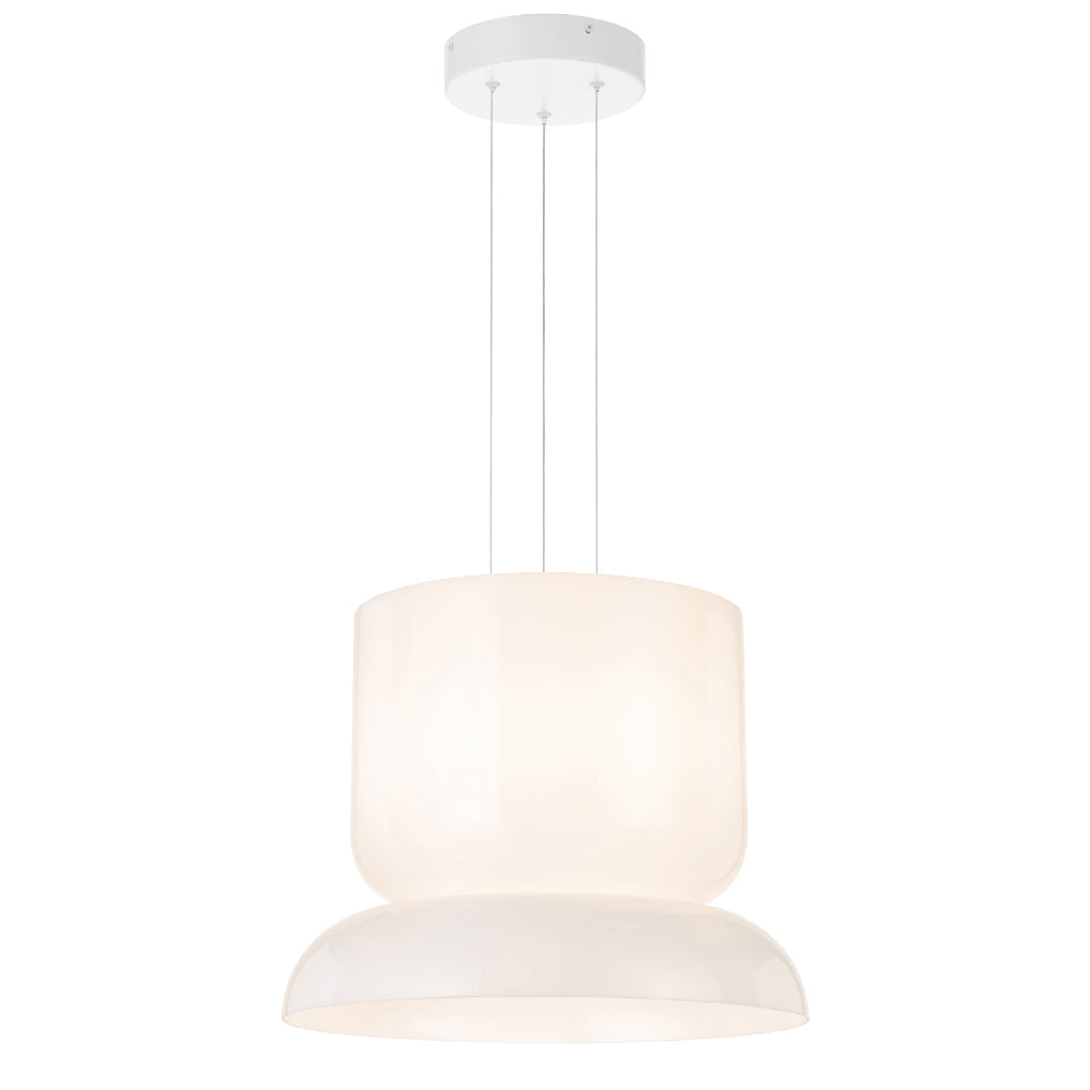 Skapa LED Pendant CB Light 20W 3000K Opal White - SKAPA PE CB-OP