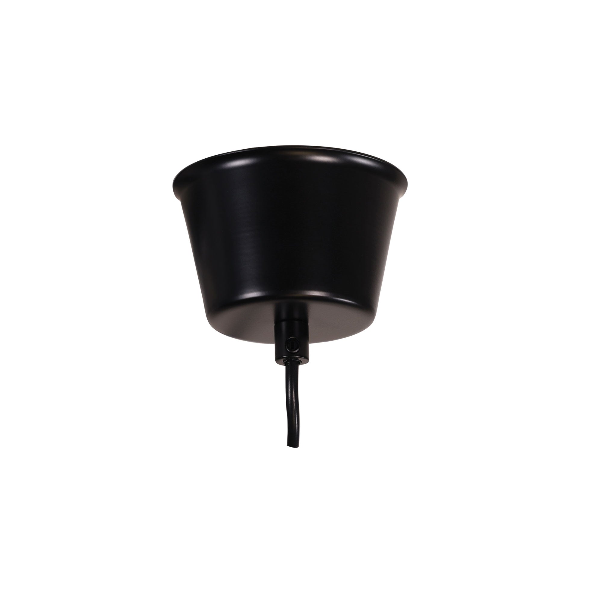 Forge 1 Light Single Pendant 430mm Black - SL64743BK