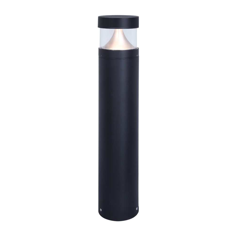 Flat Bollard Light H640mm Black 3CCT - SL7088FC50TC/BK