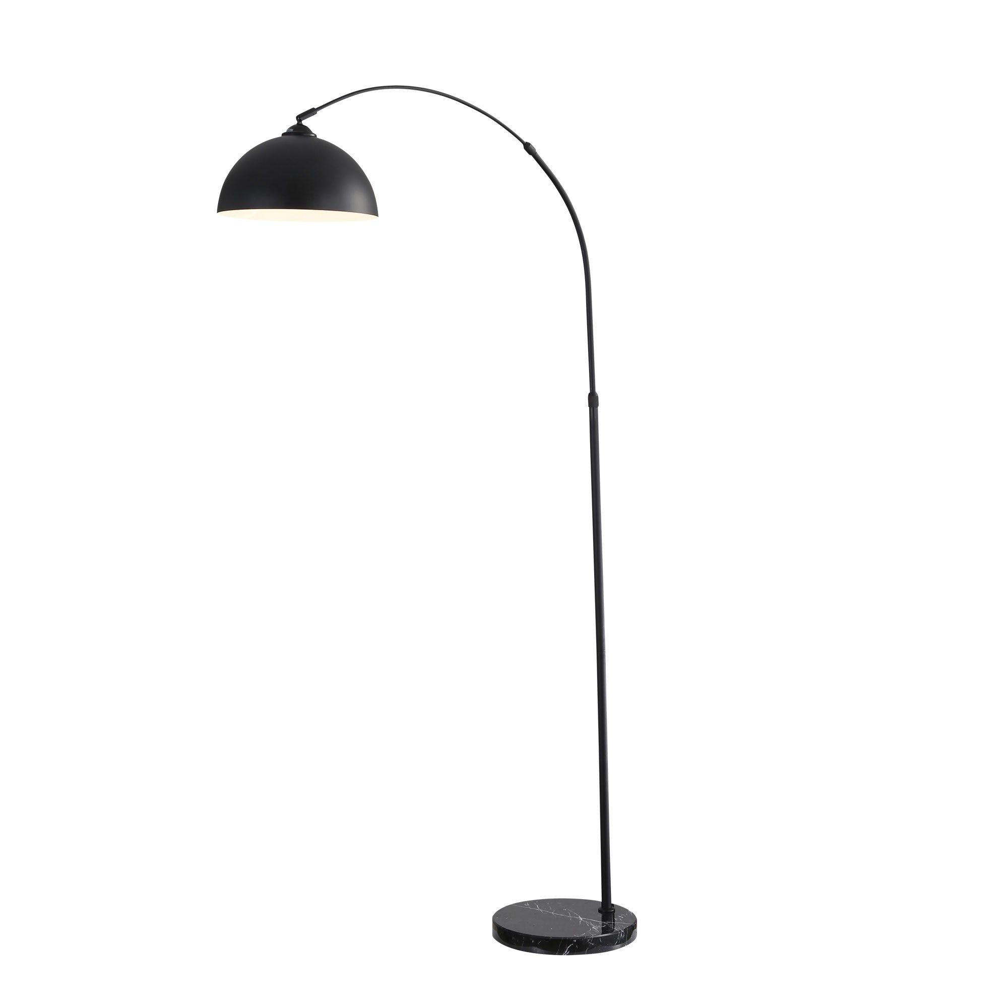 Marmo Table Lamp Marble Base With Black Shade - SL91203BK