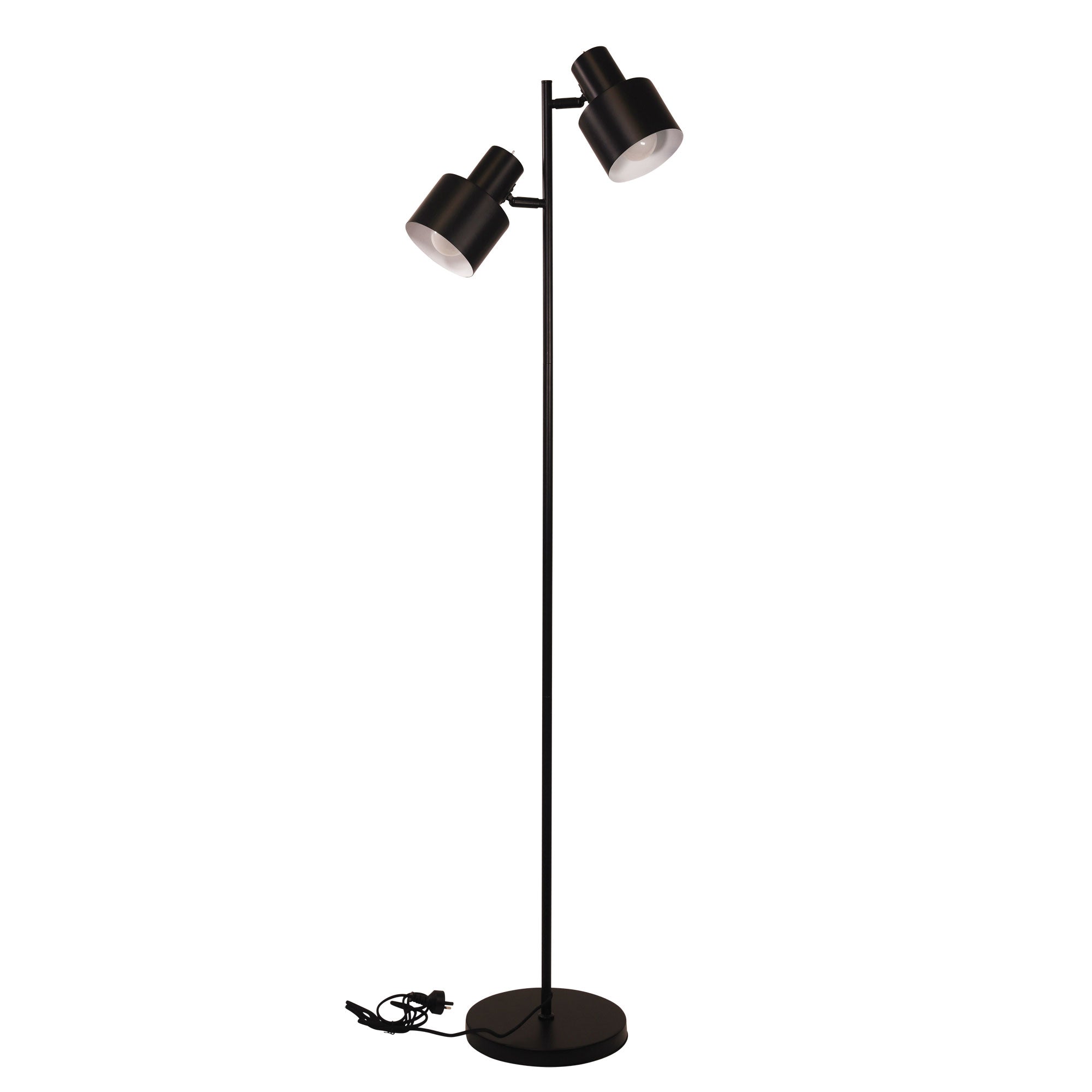 Ari Twin Floor Lamp Black - SL98787/2BK