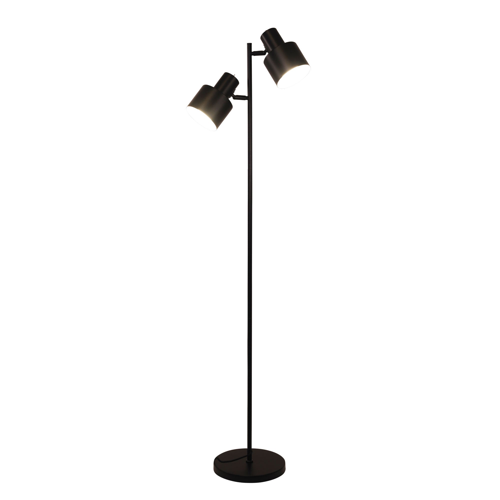 Ari Twin Floor Lamp Black - SL98787/2BK
