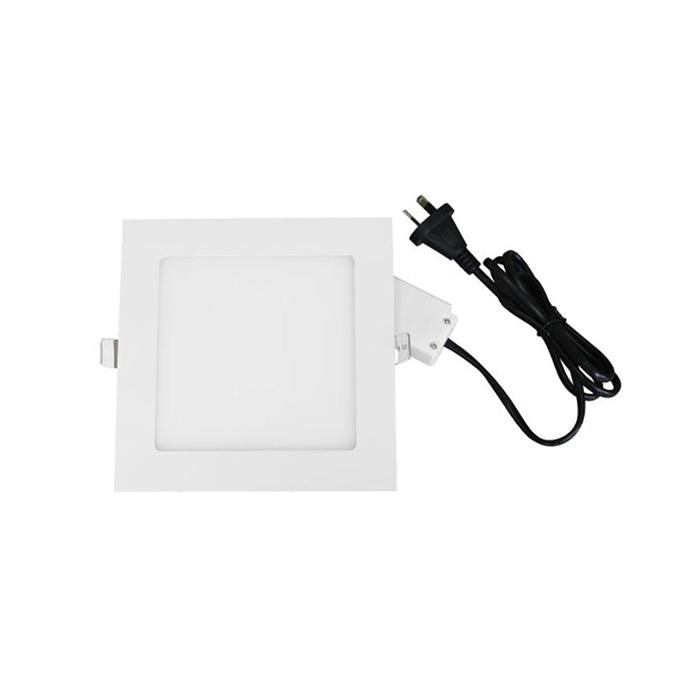 Buy Recessed Downlights Australia LED Dimmable Ultra Slim Square Recessed Downlight Tri-CCT 12W - SLICKTRI2S