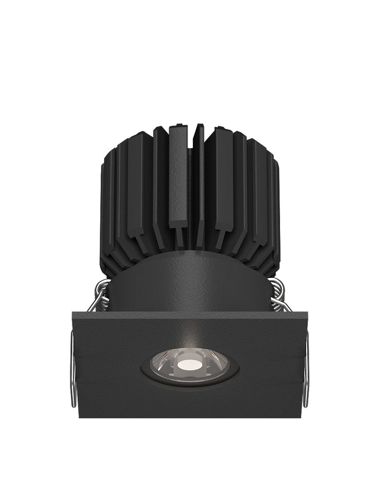 Sola Square Multi Mini LED Downlight 3W 3000K Black - SI SOLA/KIT/3W/MINI/SQ/BLACK