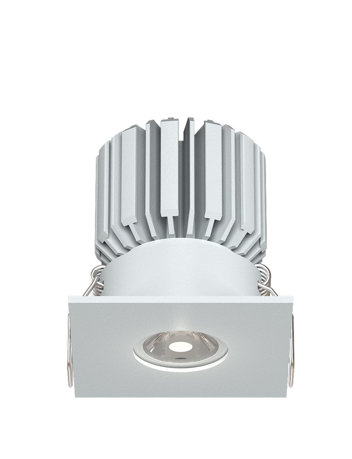 Sola Square Multi Mini LED Downlight 3W 3000K White - SI SOLA/KIT/3W/MINI/SQ/WHITE