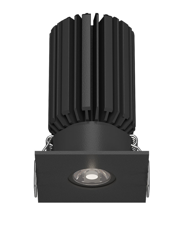 Sola Square Multi Mini LED Downlight 7W 3000K Black - SI SOLA/KIT/7W/MINI/SQ/BLACK