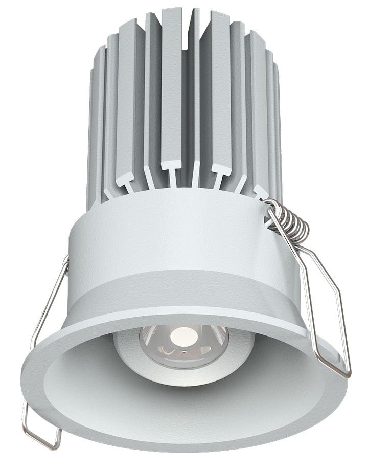 Sola Round Gimble Multi Mini LED Downlight 7W 3000K White - SI SOLA/KIT/7W/RND/REC/GIMBLE/WHITE