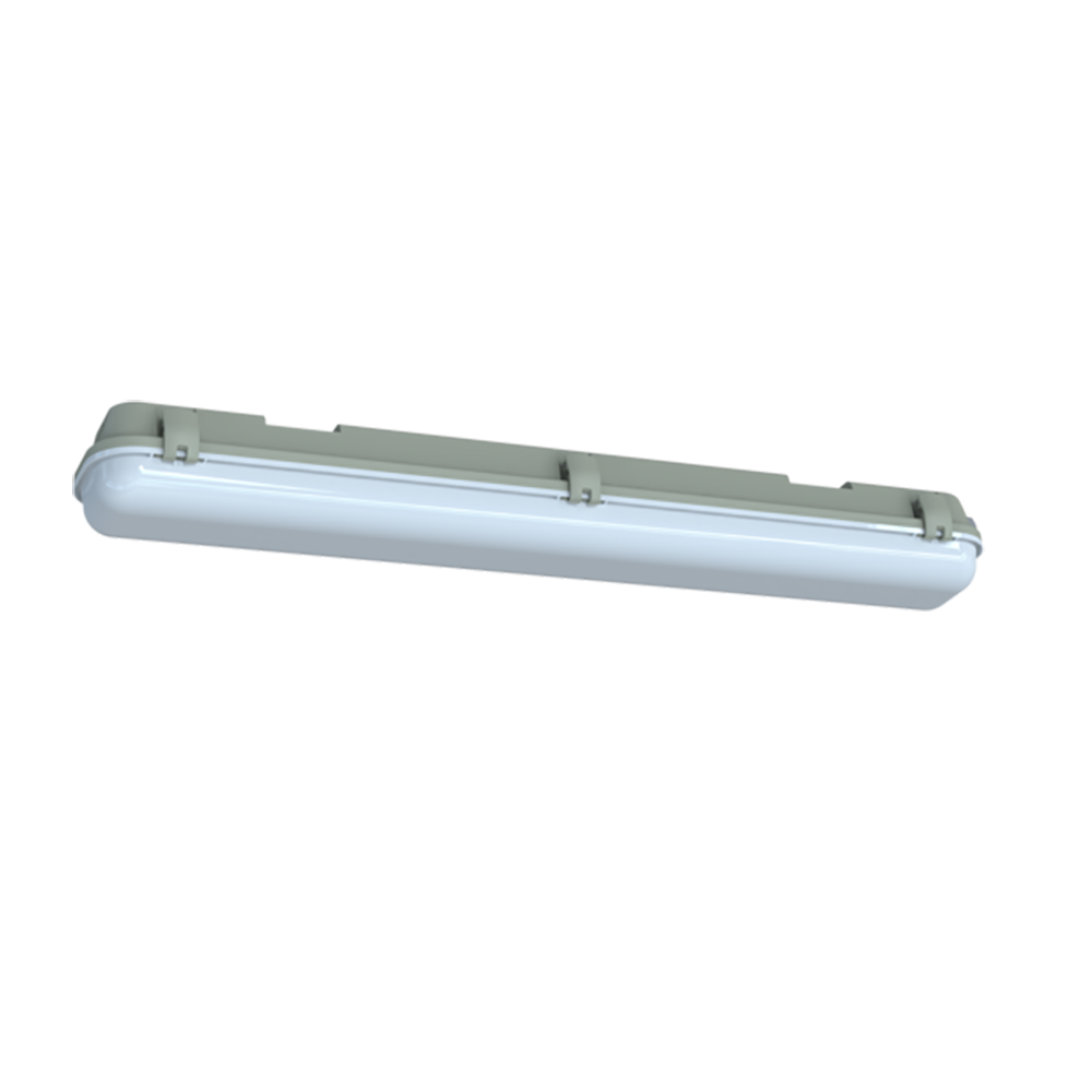 SOL-ECO Emergency LED Batten 20W Grey Polycarbonate 3CCT - SL9725/20EM