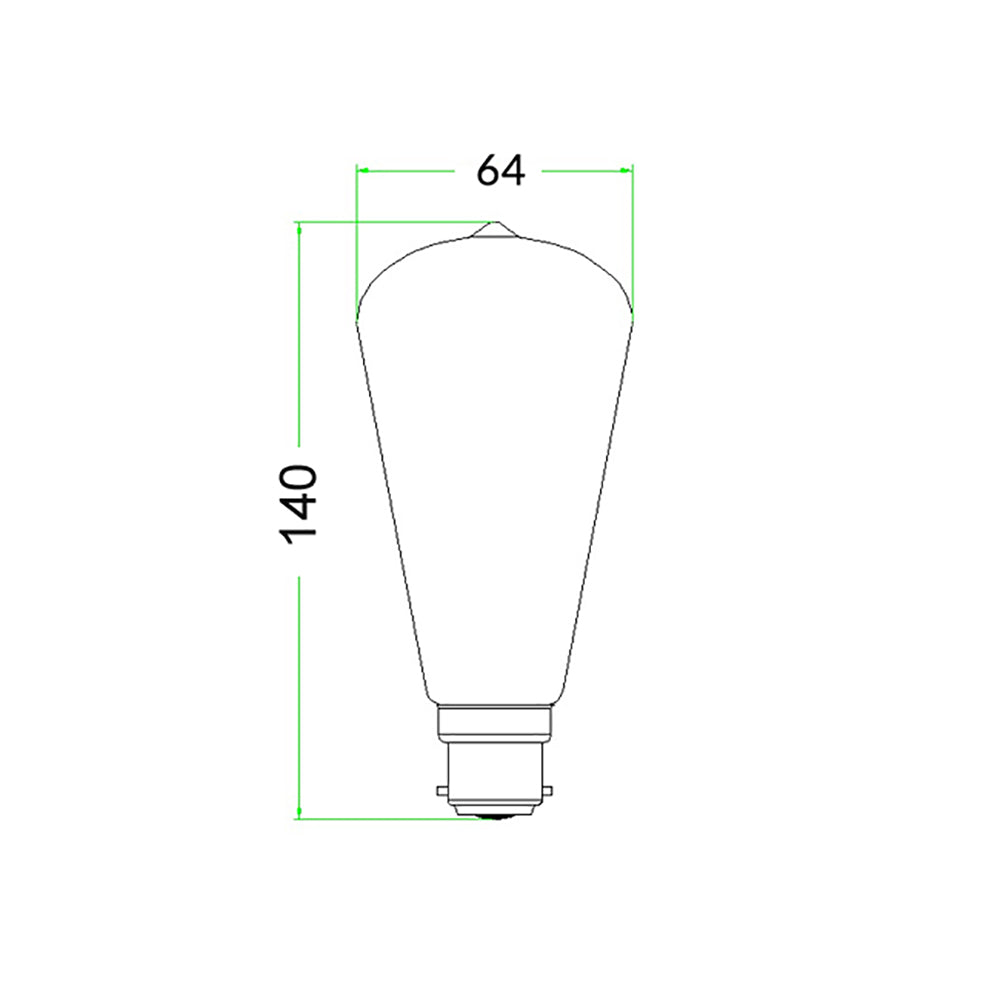 Buy LED Globes Australia SPECTRA LED Firework Effect Decorative Globe ES ST57 4W - SPECTRA02