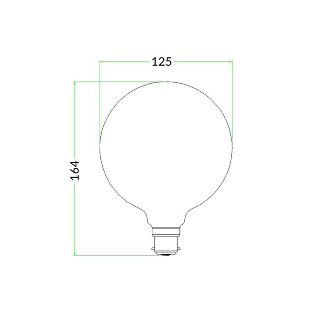 Buy LED Globes Australia SPECTRA LED Firework Effect Decorative Globe ES G125 4W - SPECTRA04