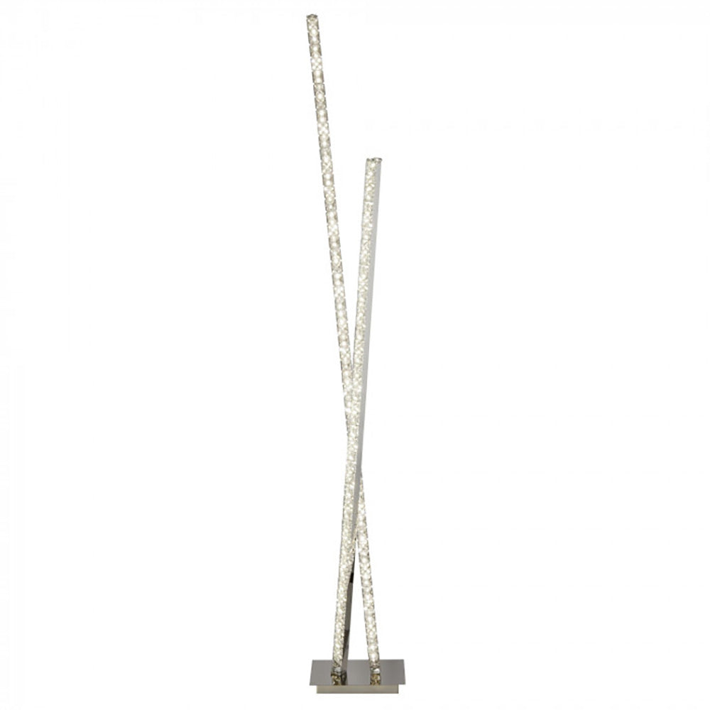 Buy Floor Lamps Australia Floor Lamp Chrome Crystal / Metal 4000K - AU2112-CC