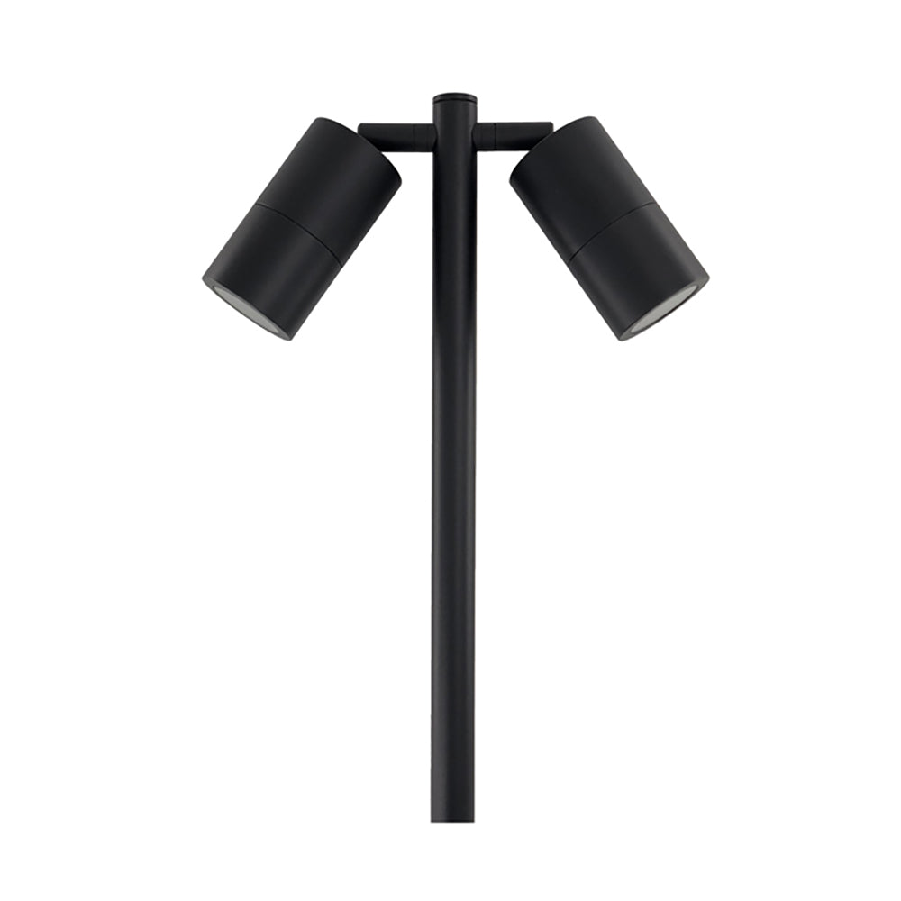 Buy Pathway Lights Australia MR16 12V Exterior Spike Light Double Black IP65 - SPM2ALBL