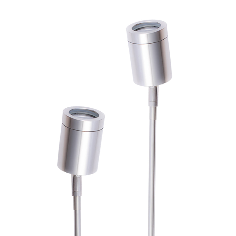 Buy Spike Lights Australia MR16 12V Exterior Adjustable Short Head Spike Light 316 Stainless Steel IP65 - SPMSSS86