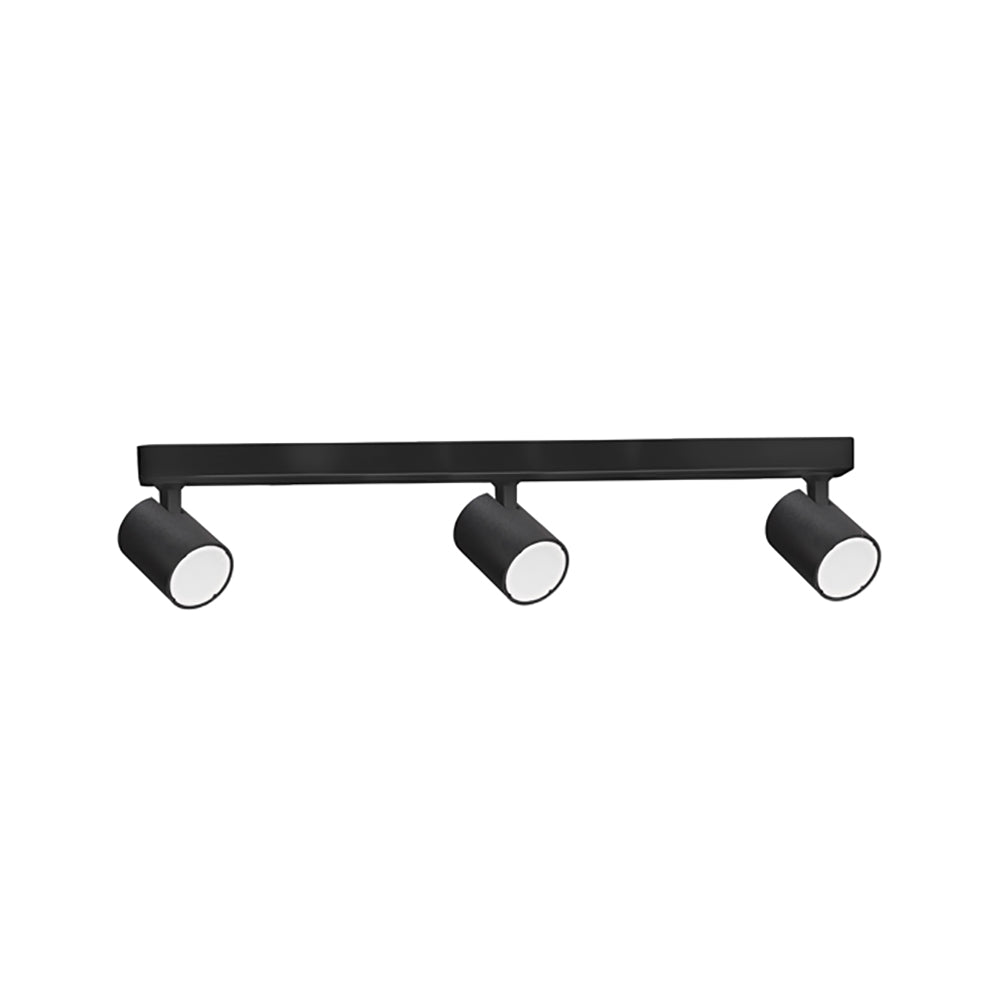 SPOT Interior GU10 Surface Mounted Spot Light 3 Light Bar Matte Black - SPOT-BAR3B