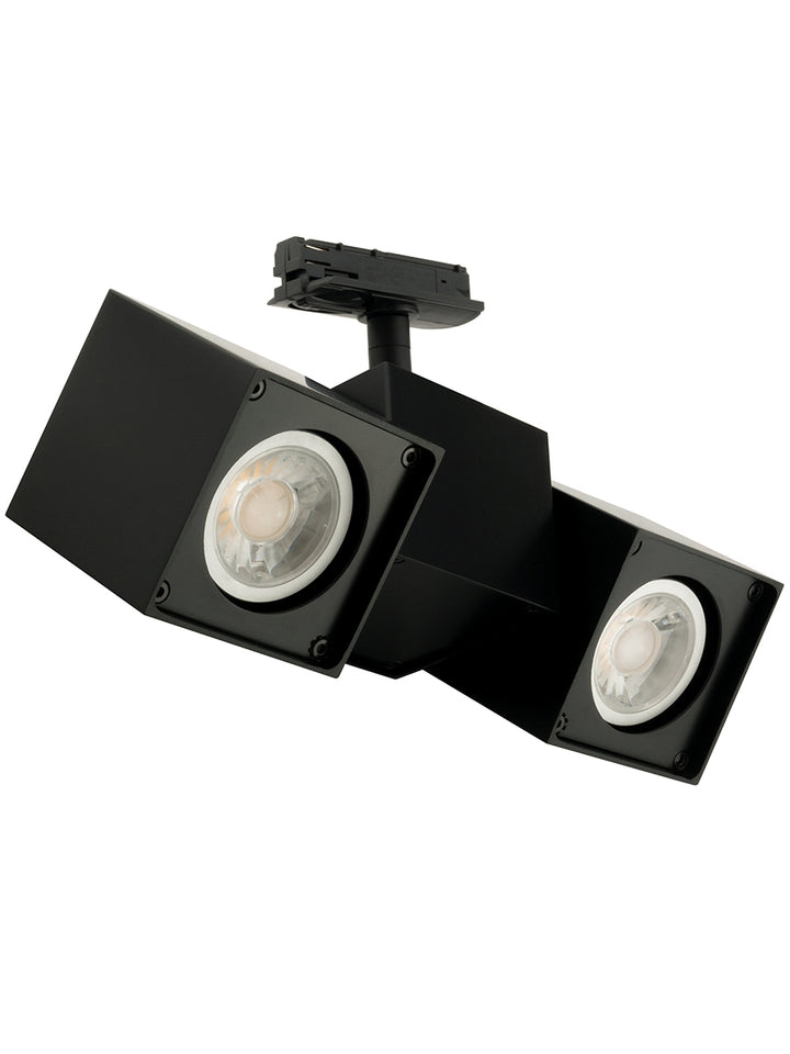Squad Double Track Spotlight Black - SI TK/SQUAD/2/BK