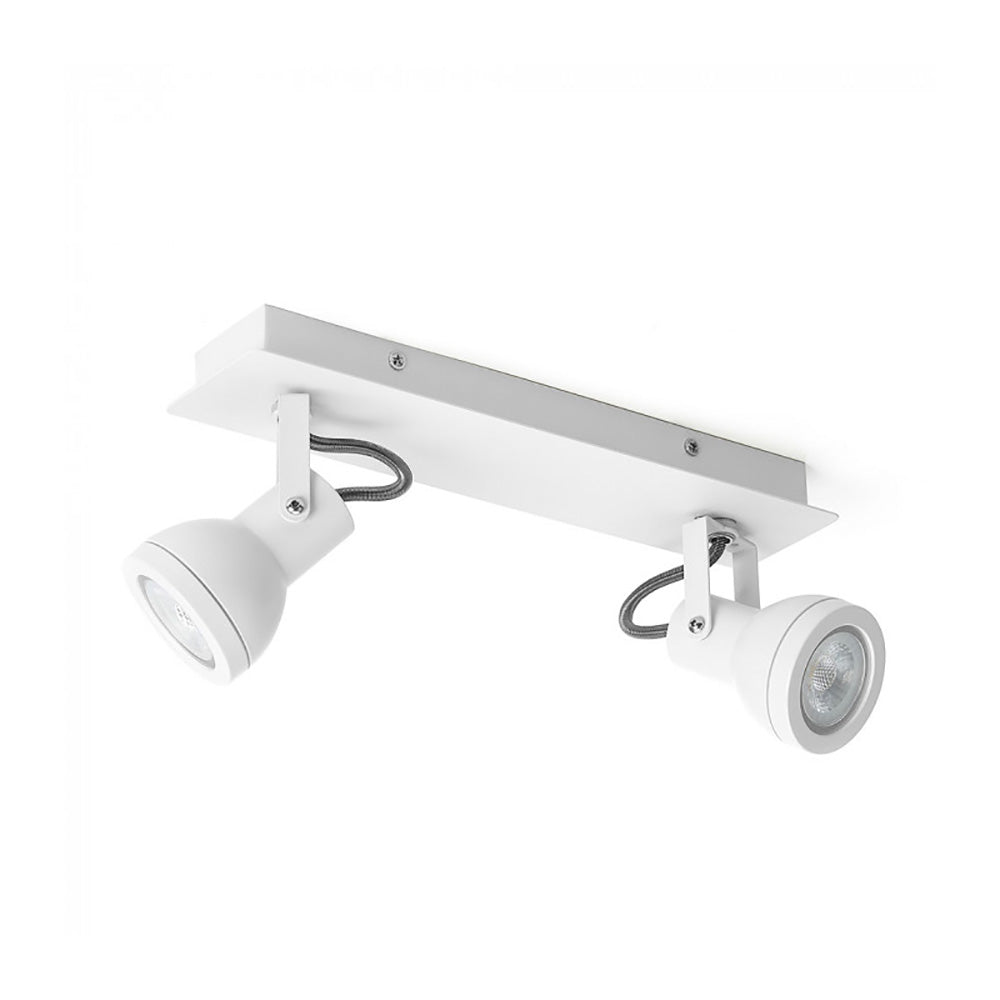 Buy Spotlights Australia Reagan Spot 2 lights White Aluminium - SR-B2-WH