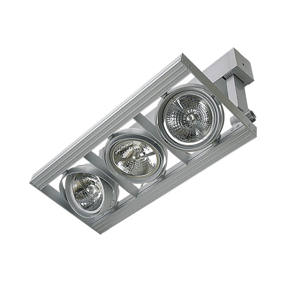 Buy Spotlights Australia Spot 3 lights 12V Silver / Grey - SR3-SI