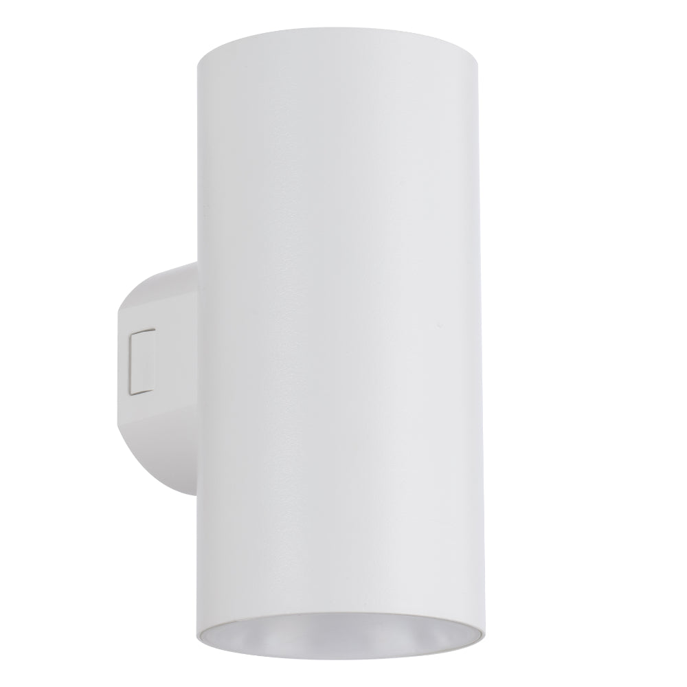 Stina LED Up & Down Wall Light 18W TRI Colour White - STINA EXWB2-WH