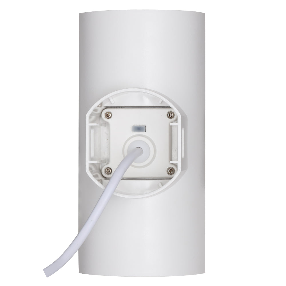 Stina LED Up & Down Wall Light 18W TRI Colour White - STINA EXWB2-WH