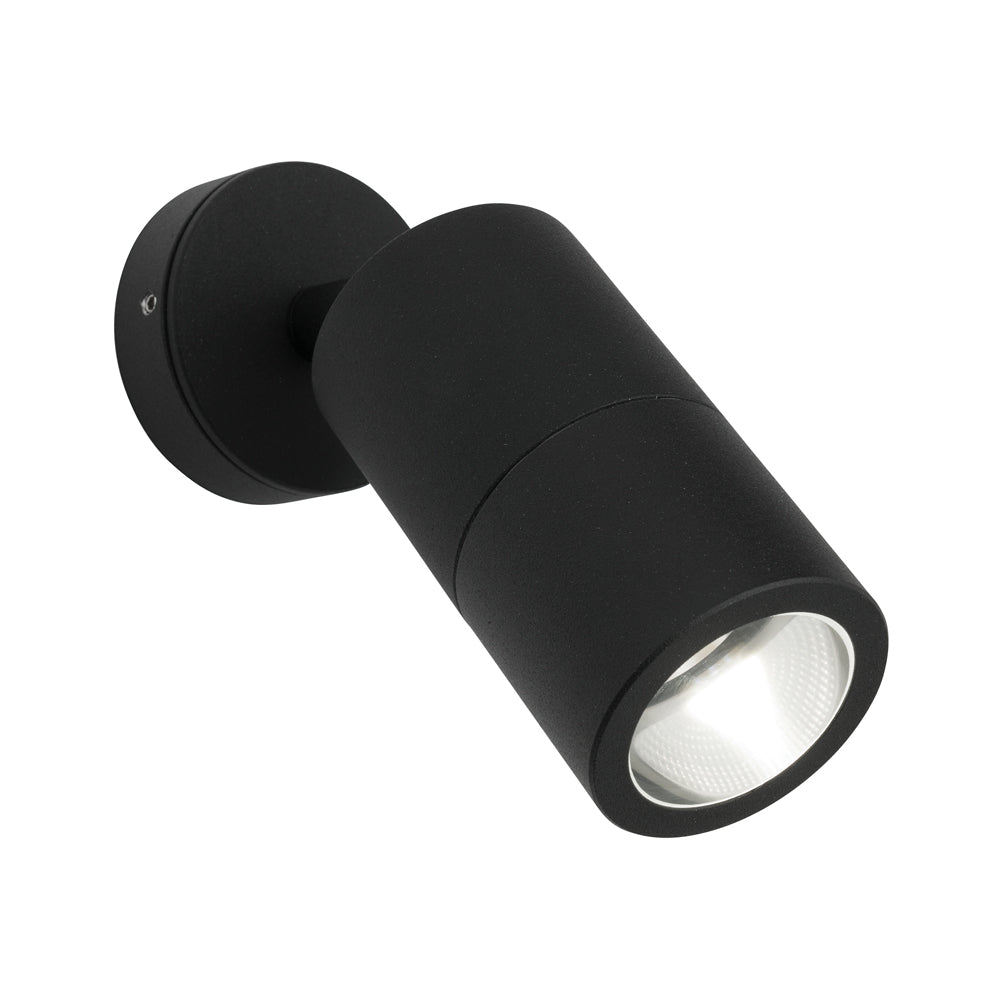 Stockholm 1 Light Wall Light Black Frame - STO1WBLK