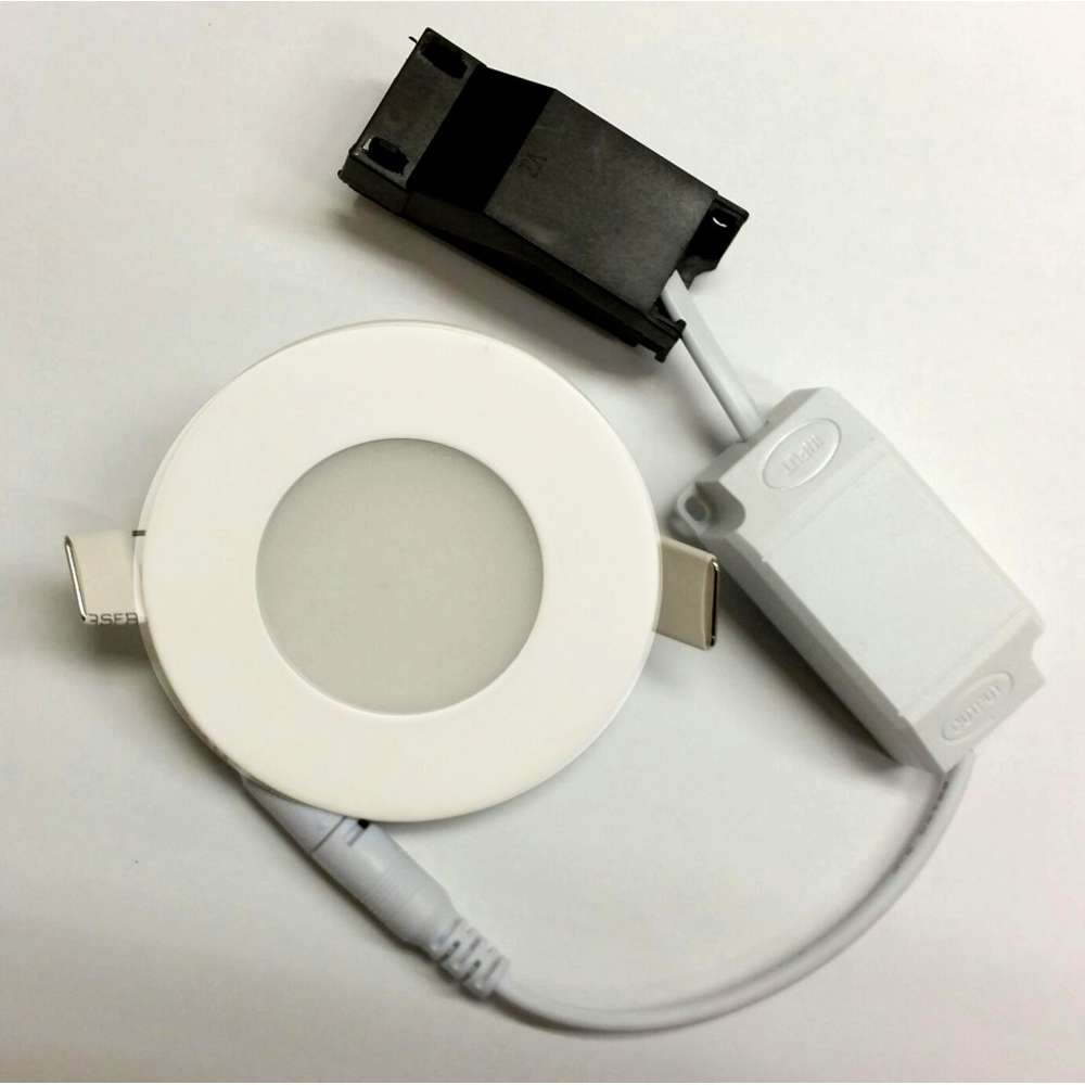 Stow Round LED Downlight 3W 90mm 5000K White - STOW RD-WH.850