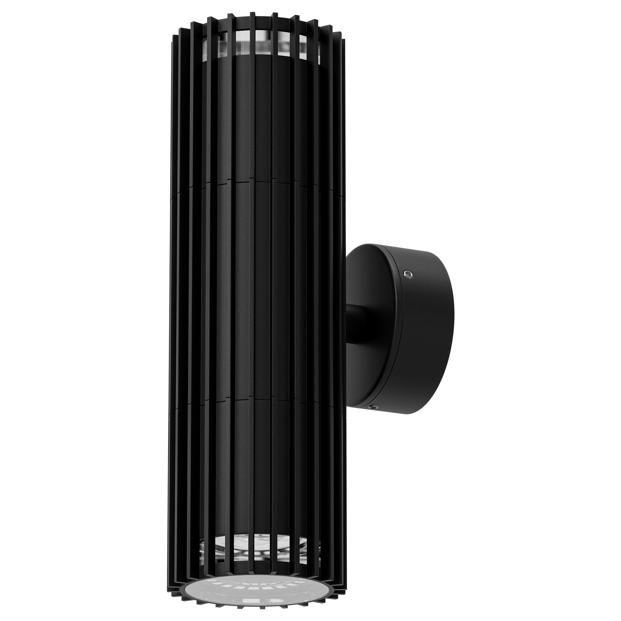 Stria-2 Up & Down Wall Light 12V 12W Black - 11224