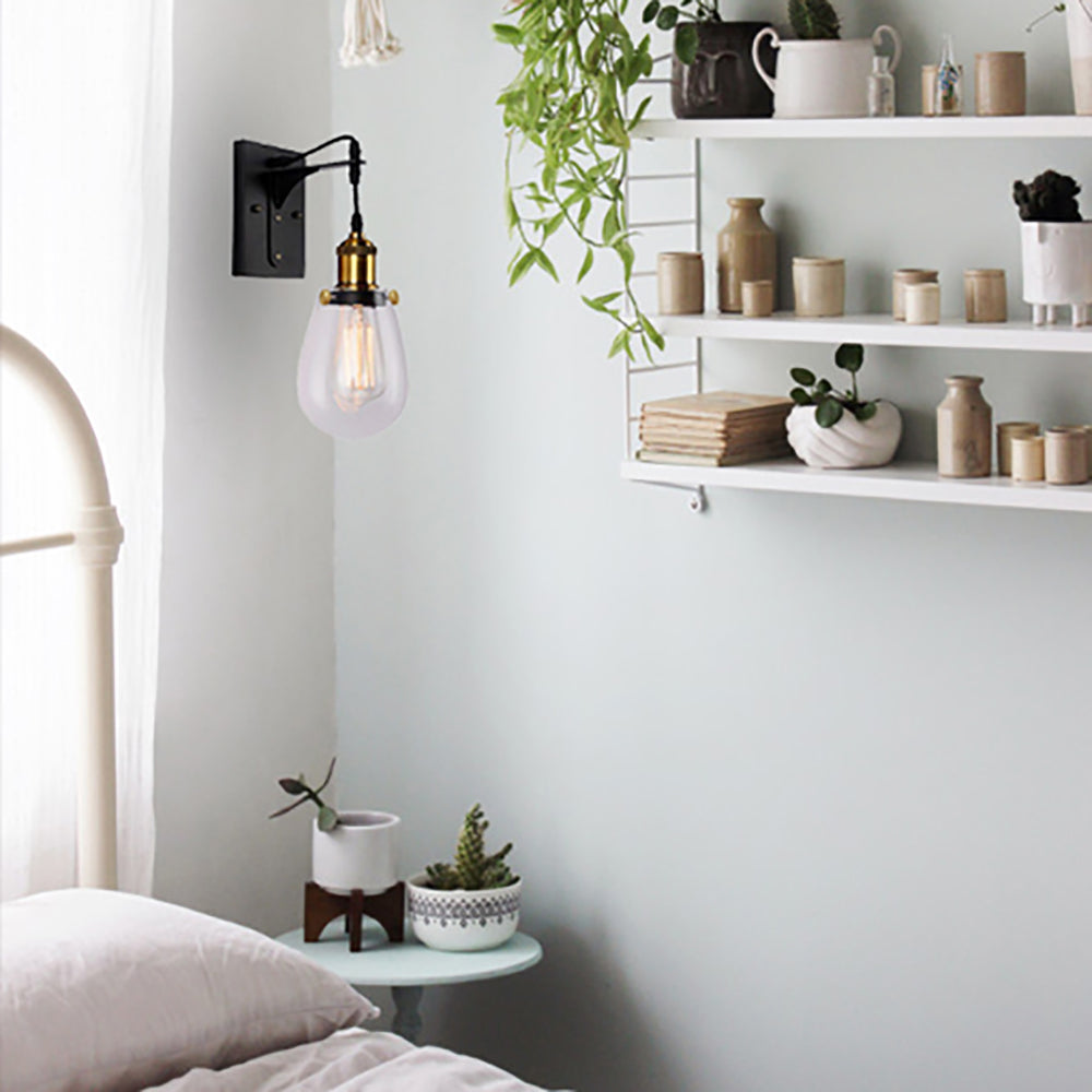 Buy Wall Sconce Australia STRUNG Interior Surface Mounted Wall Light Black - STRUNG1