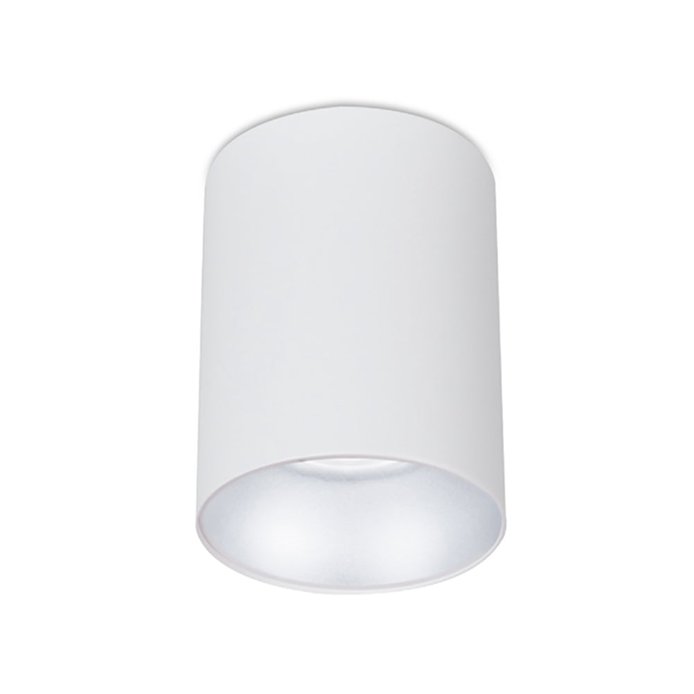 Buy Surface Mounted Downlights Australia SURFACE GU10 Round Surface Mounted Fixed Downlight White - SURFACE17A