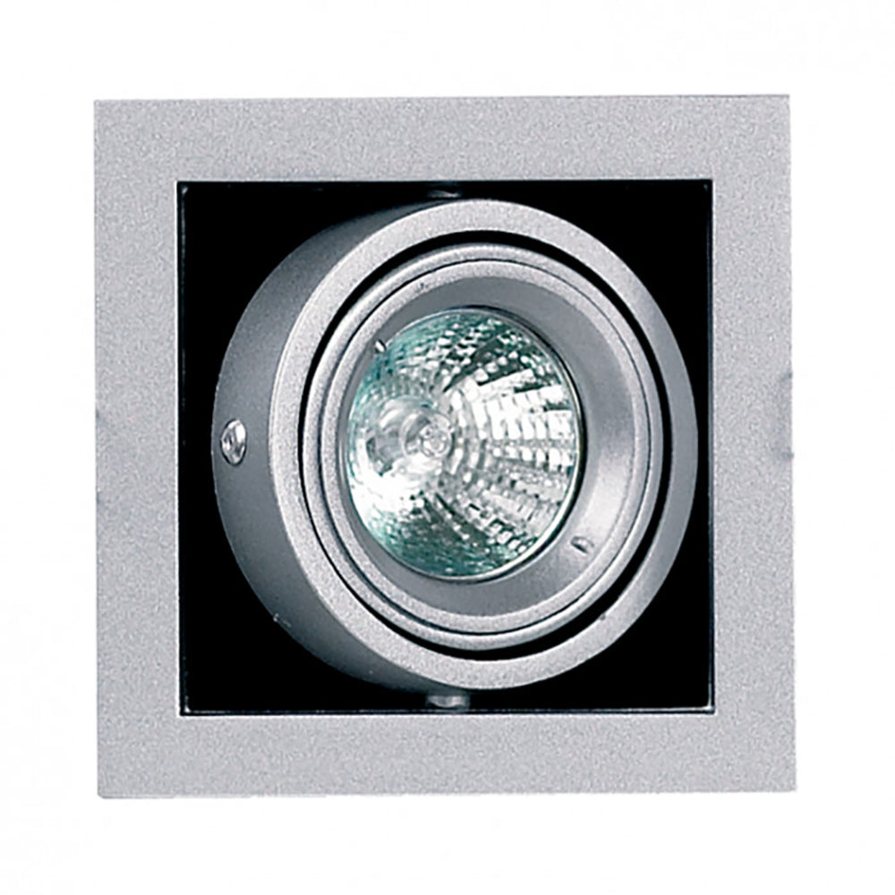 Buy Recessed Downlights Australia Square Recessed Downlight 12V Silver / Grey - SV-GMR1-SG