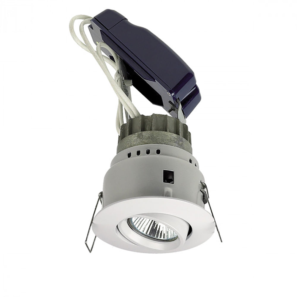 Buy Recessed Downlights Australia Recessed Downlight Adjustable White 3000K - SVE90-WH