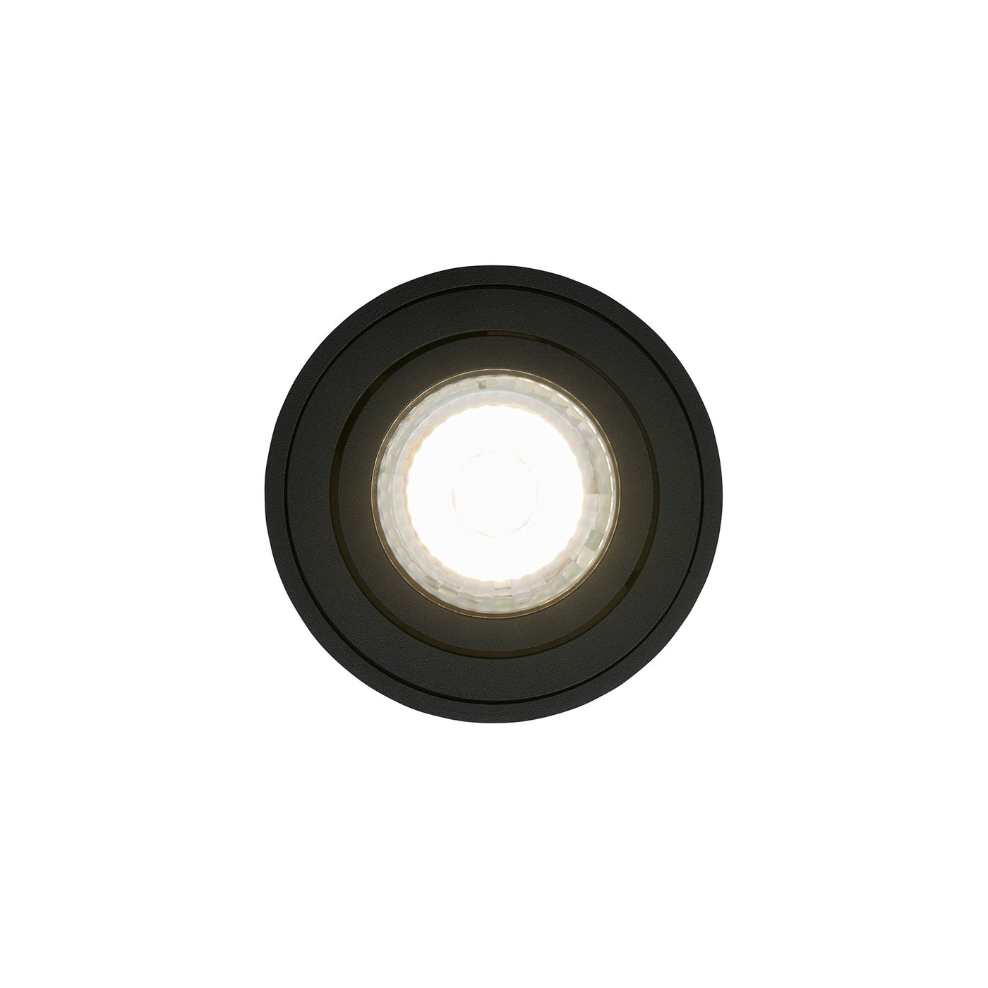 Sabonis Aluminium Surface Mounted Downlight Black - 2410220103