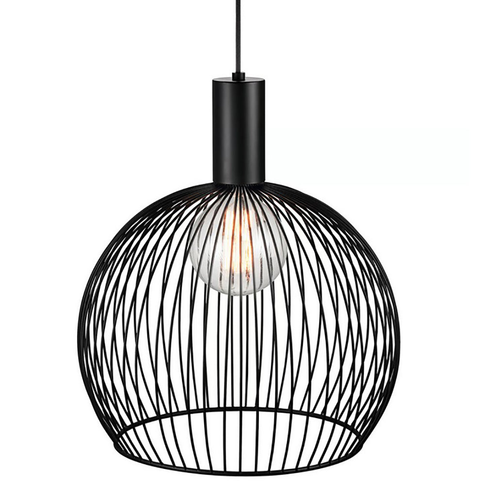 Buy Pendant Lights Australia Aver Pendant Light W500mm Black Metal - 84263003